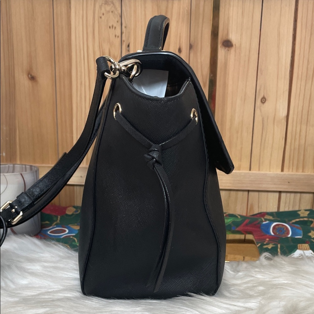 💜Kate Spade Black Satchel Bag - Picture 6 of 13